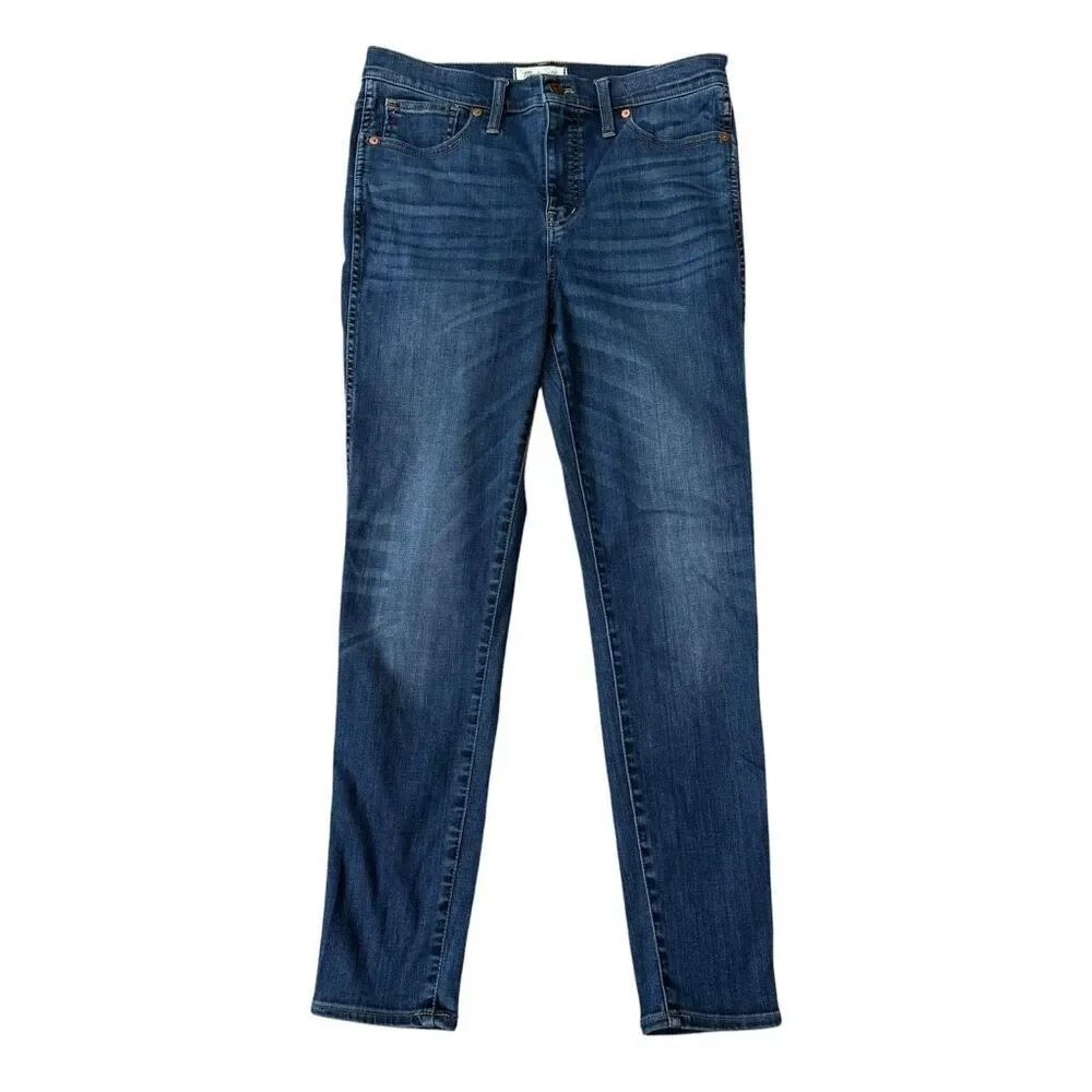 Madewell 10” High Rise Skinny Jeans Women’s 29 Medium Wash Stretch Denim